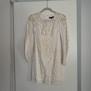 Nanette Lepore white dress. Size 0. Like new